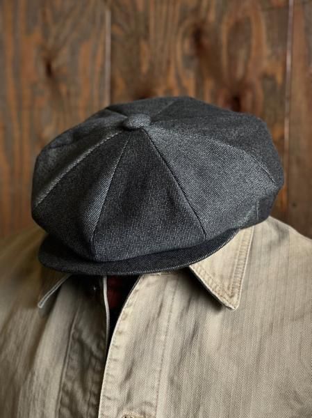 ザ リアルマッコイズ MA24105 DOUBLE DIAMOND PRINTED NEWSBOY CAP