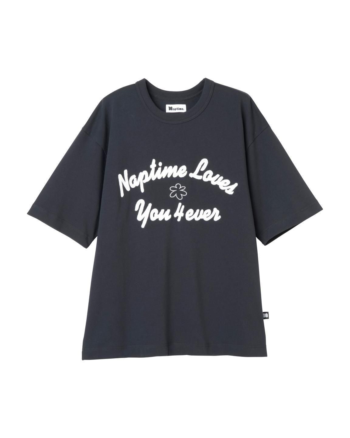 NAPTIME ブラック Tシャツ オーバーサイズナップタイム Nissy naptime