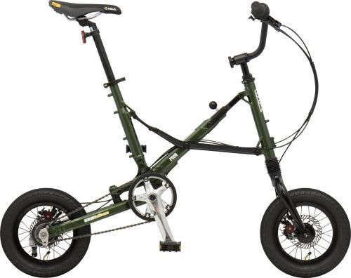 PECOは12インチホイールに内装4段を採用したクイックフォールディング