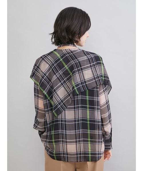 チェックボウタイブラウス(508761692)｜阪急百貨店公式通販サイト