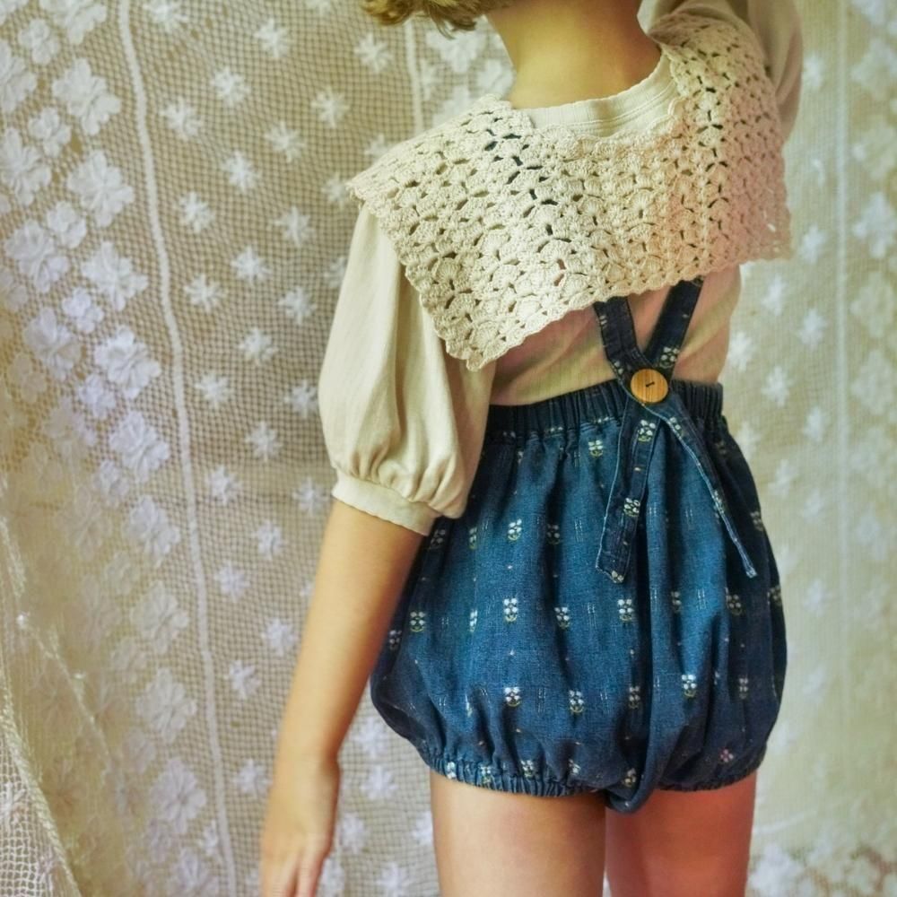 Soor Ploom（ソーアプルーム）／OONA ROMPER - EMBROIDERED DENIM