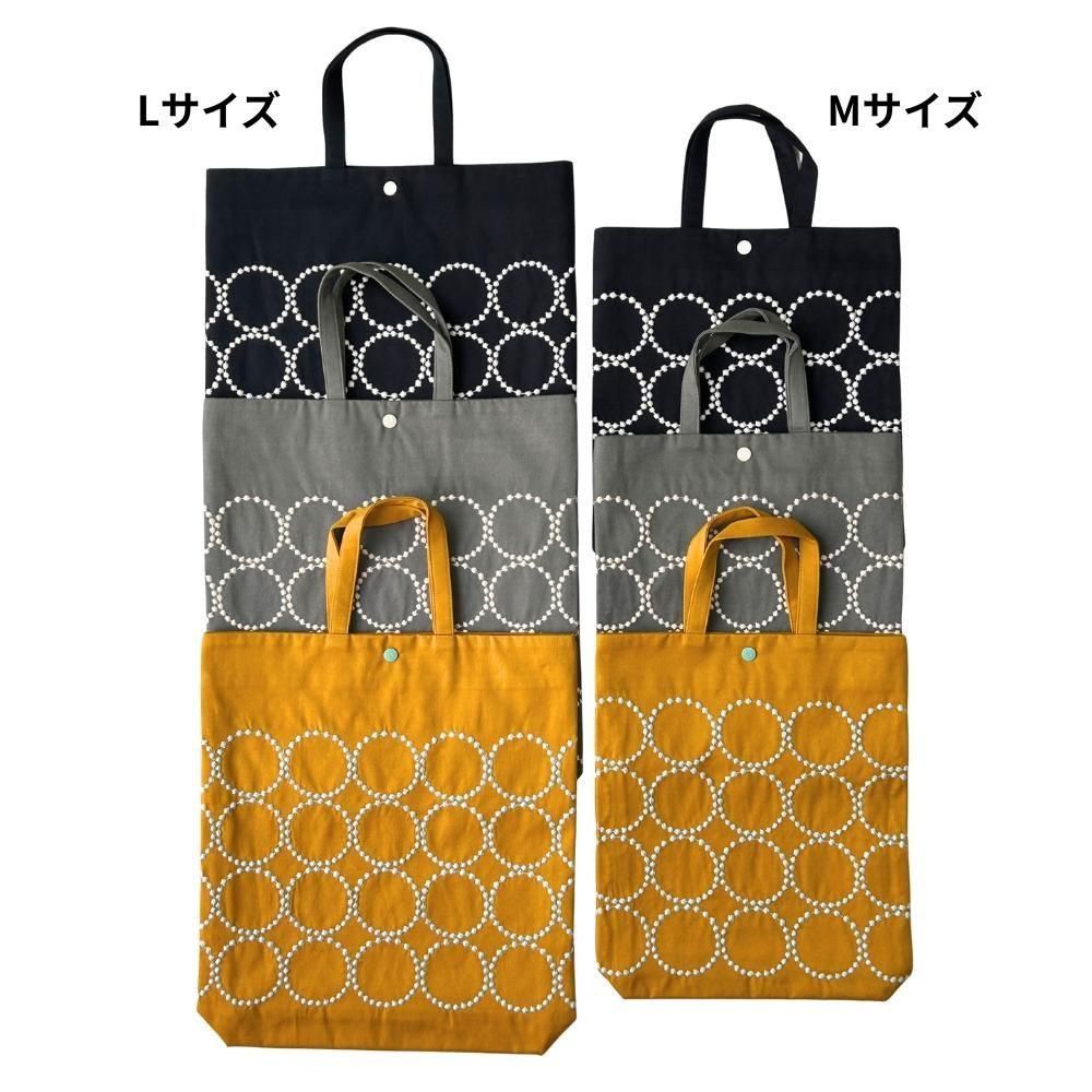 LAST！／mina perhonen（ミナ ペルホネン）／kanssa tote tambourine L