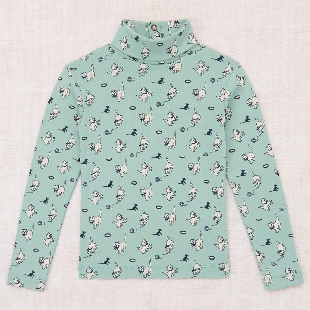 LAST！Misha&Puff(ミーシャアンドパフ）／Turtleneck - Sage Cat