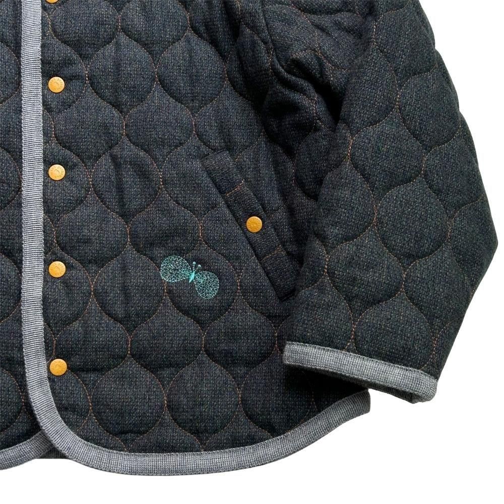 mina perhonen（ミナ ペルホネン）／choucho jacket - navy - 世界中の