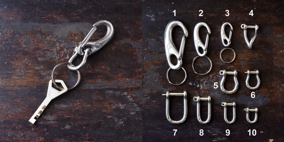 フランスWichard（ウィチャード）SAILOR CARABINER（カラビナ）L/7.5cm