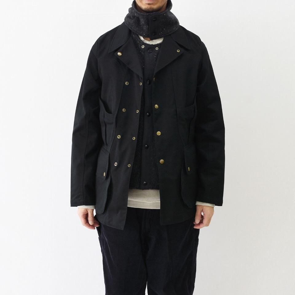 SASSAFRAS（ササフラス）CRAZY GARDENER VEST Blanket ブラック（ウール）