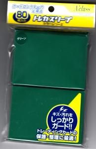 トレカスリーブ「グリーン」（80枚）66×92mm - 【カードショップ