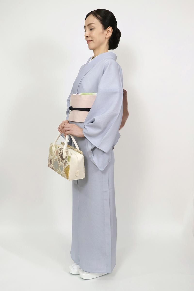 美品 江戸小紋 三役寄せ柄訪問着 丈161.5 裄67 ガード加工 美品 江戸