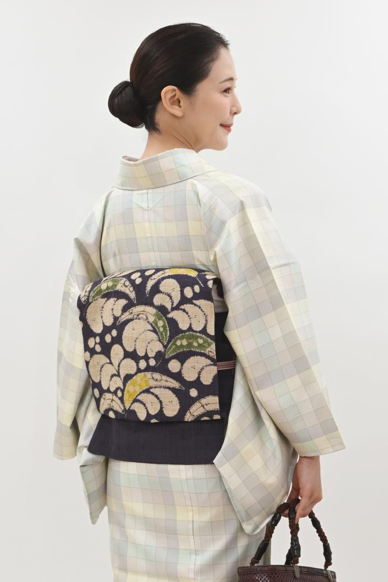 6k104 名古屋帯 絹 髭紬 白 黒 花柄 和装 着物 楽天市場】【ラスト30