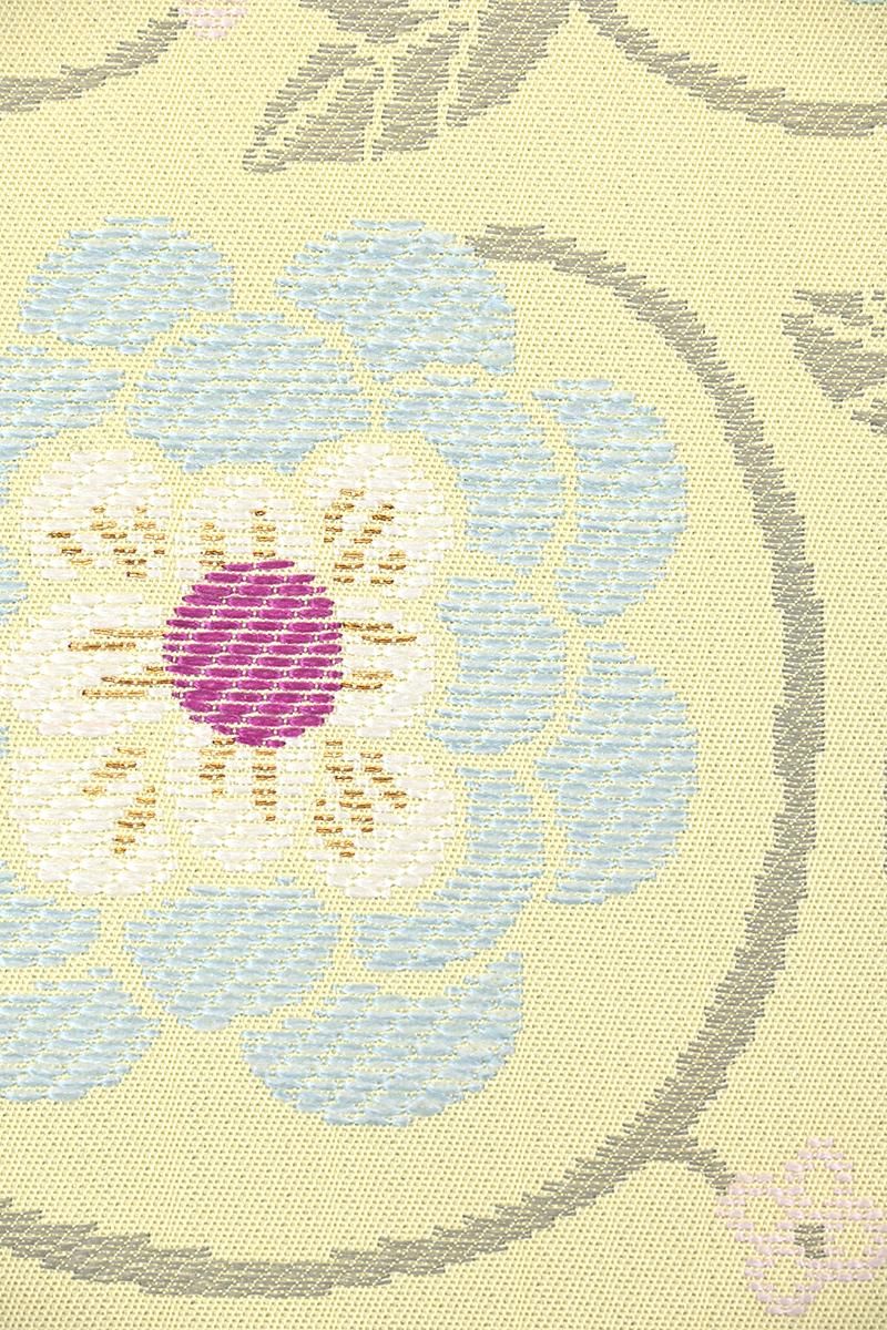 銀座【帯5898】西陣 帯屋捨松製 九寸名古屋帯（新品 西陣証紙付