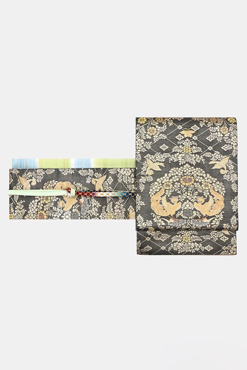 銀座【帯5902】西陣 紋屋井関製 御寮織 袋帯 - 銀座きもの青木｜長く