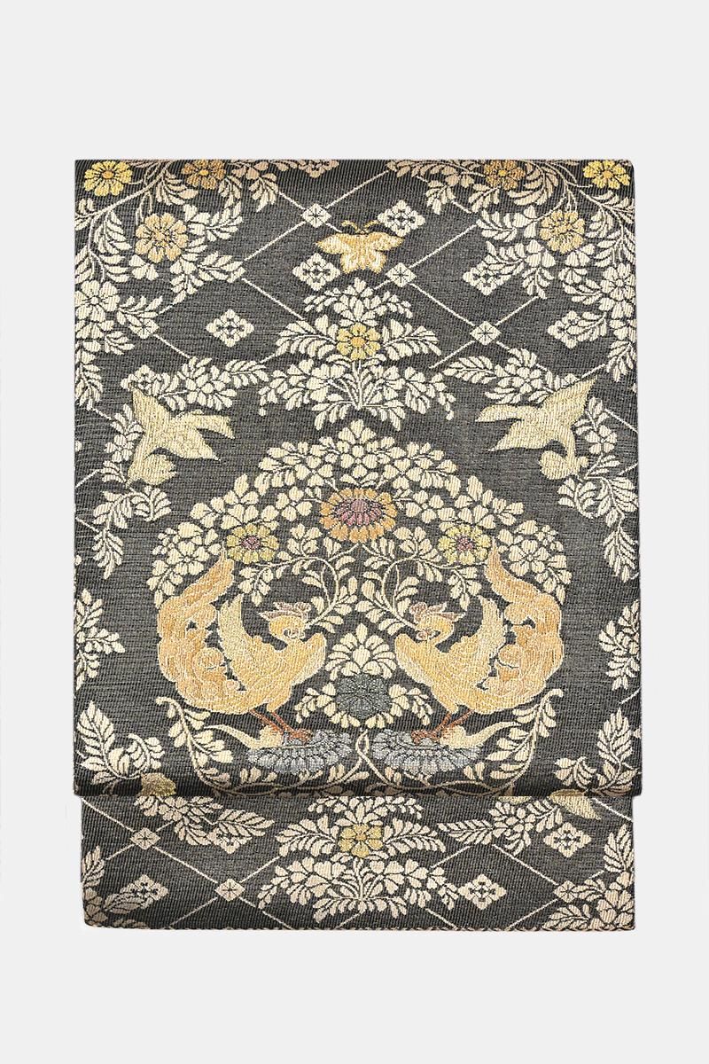 銀座【帯5902】西陣 紋屋井関製 御寮織 袋帯 - 銀座きもの青木｜長く