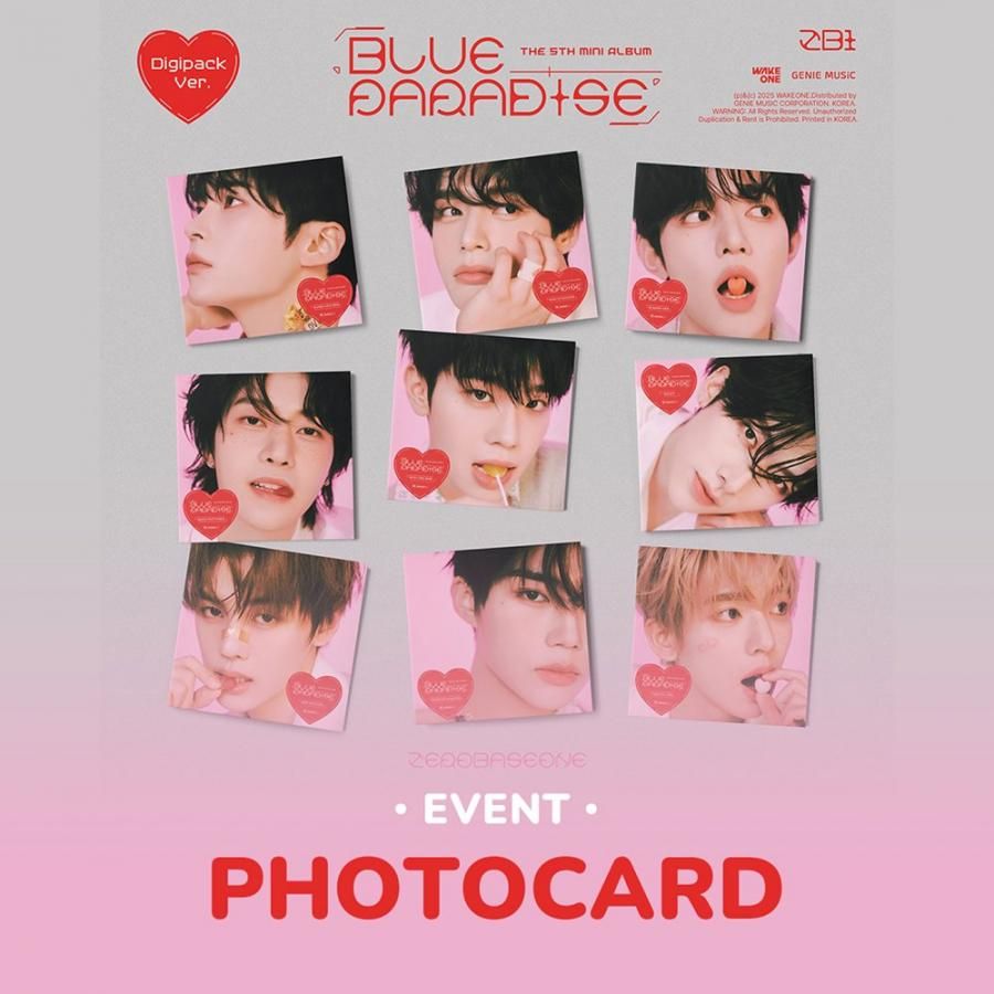 ZEROBASEONE - BLUE PARADISE / 5TH MINI ALBUM (Digipack Ver.)