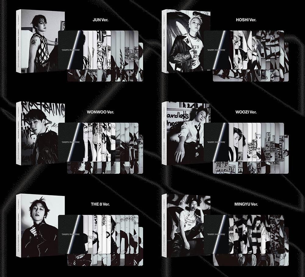 SEVENTEEN セブンティーン 'HAPPY BURSTDAY' / 5th Album (DAREDEVIL