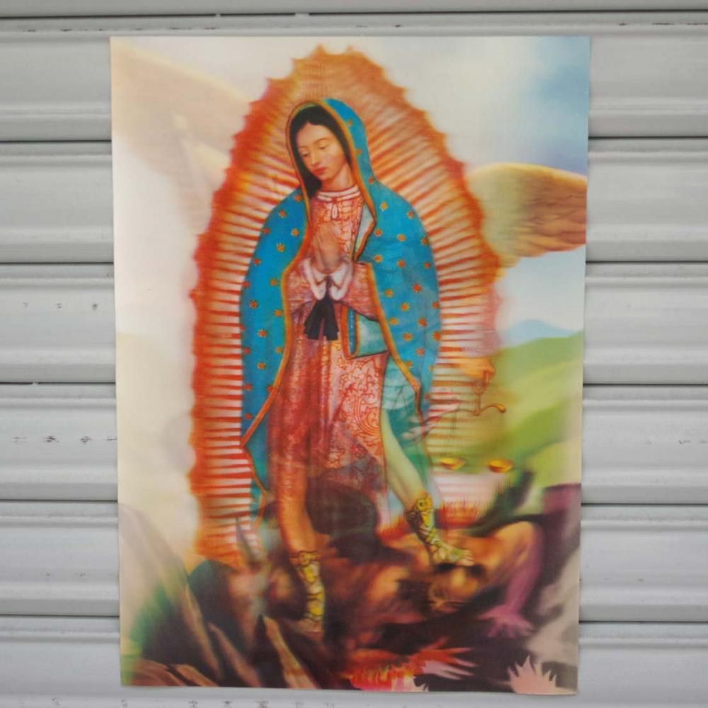 グアダルーペ&大天使ミカエル☆3Dポスター