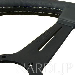 CLASSIC ブラックレザー/ブラックスポーク（34φ）N341 - NARDI
