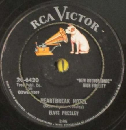 SPレコード エルヴィス・プレスリー ハートブレイク ホテル / アイ