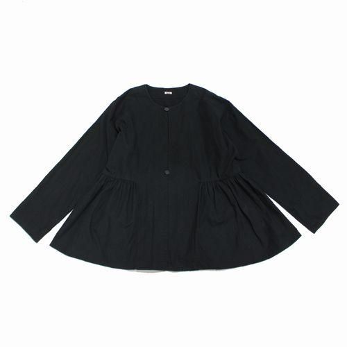 ARTS&SCIENCE アーツ＆サイエンス ギャザーブラウス 1 ブラック