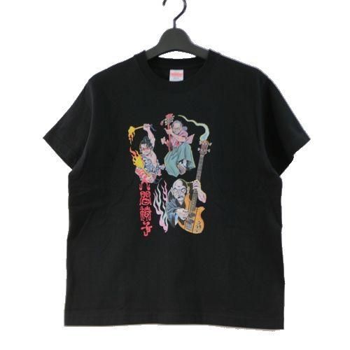 人間椅子 20AW 怪談レトロTシャツ S ブラック - ブランド古着買取