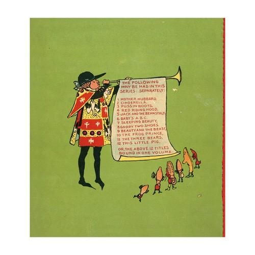 アンティーク絵本 復刻本シリーズ 2 「ウォルター・クレインの