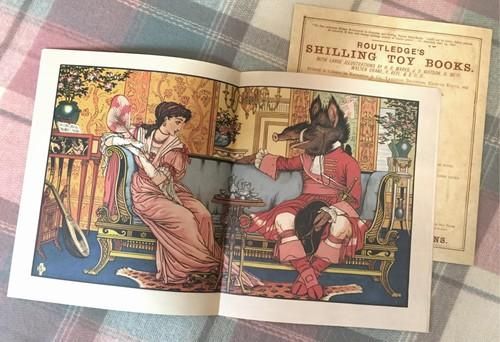 アンティーク絵本 復刻本シリーズ 1 「ウォルター・クレインの美女と