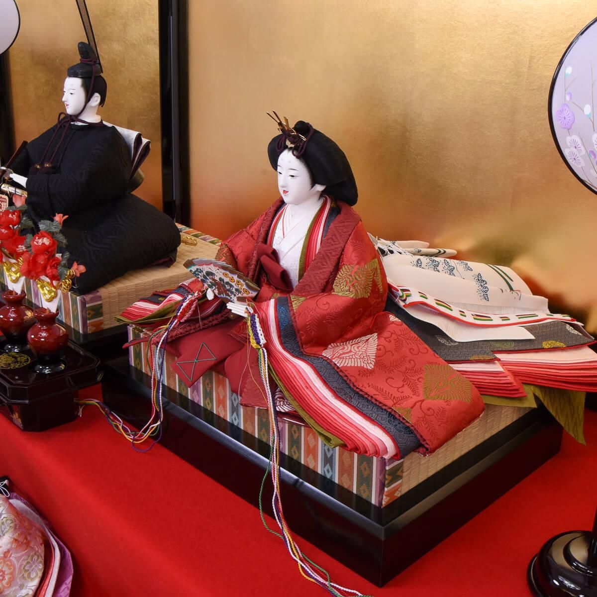 ひな人形 40号7段 十五人飾り 七段飾り 清水久遊