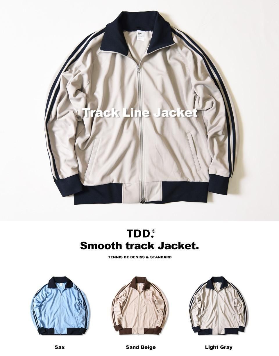 オシャレな大人レトロのトラックジャケット (TDD.) - 【無地市場】無地