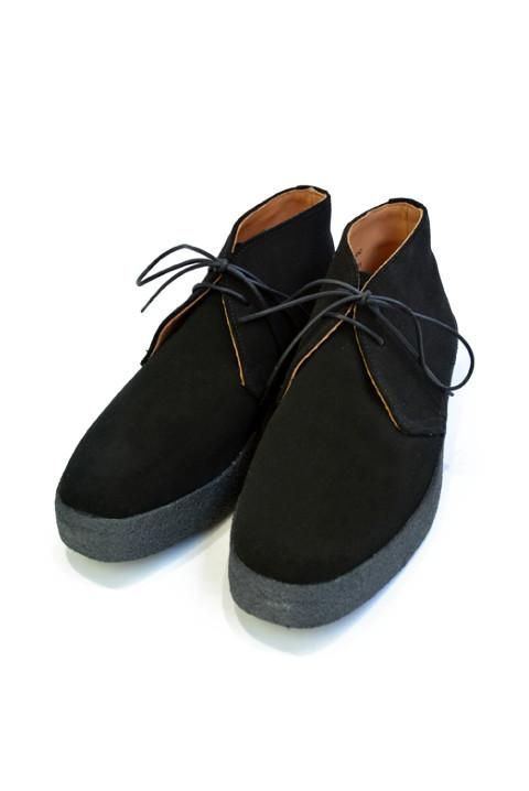 SANDERS（サンダース） BRIT CHUKKA ブラック | セレクトショップZABOU