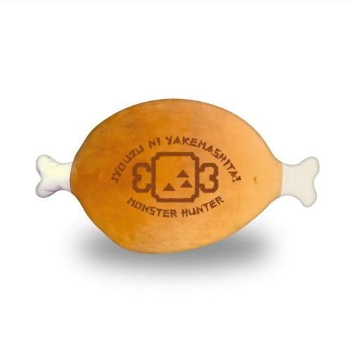 モンスターハンター もちカワクッション 1/1こんがり肉 復刻