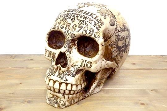 ウィジャボード デザイン スカル カラベラ インテリア オブジェ 除霊術