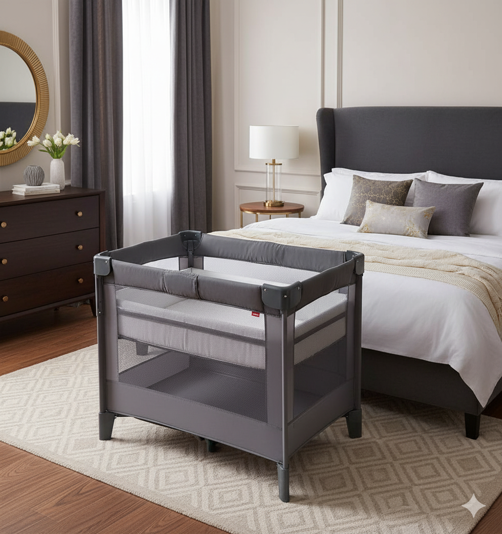 ココネル エアープラス AB アップリカ（ミニサイズベビーベッド）の