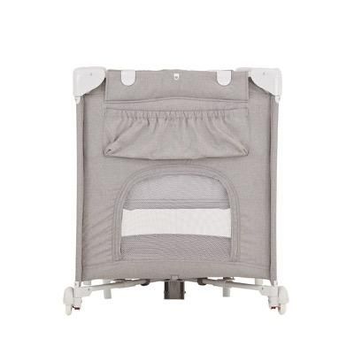 ポータブルベビーベッドおむつ替えテーブル付 カトージ(ミニサイズ