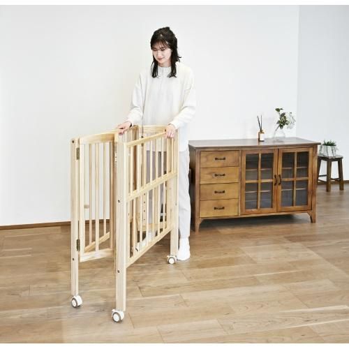 リリト リトルベビーベッド 大和屋 (ミニサイズベビーベッド) の