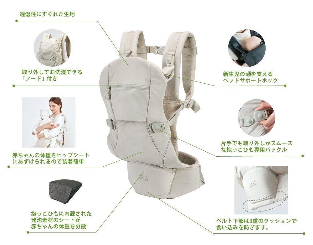 ベビーキャリアオン ピトレスク×ユナイテッドアローズ グリーン