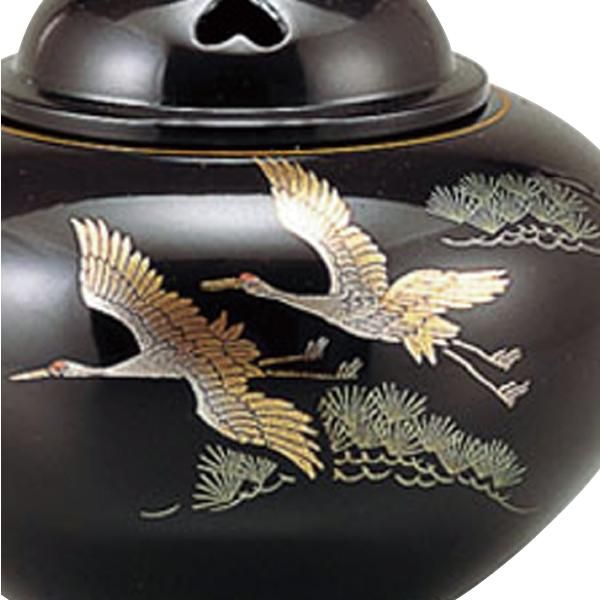 平丸獅子蓋 双鶴香炉 - 三宝堂オンラインショップ