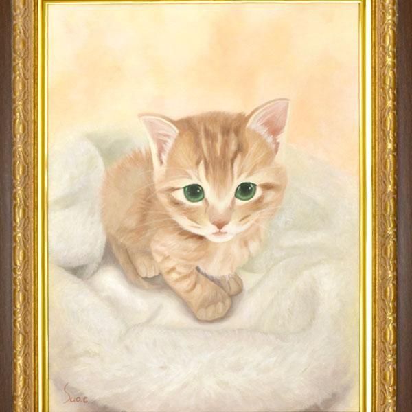 仔猫 どうしたの？ F6号 ー 三宝堂オンラインショップ