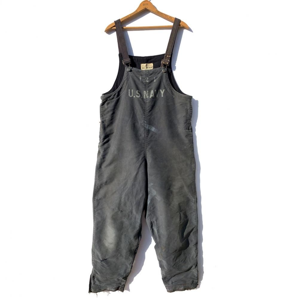 ヴィンテージ デッキパンツ オーバーオール【U.S. NAVY】【1940's