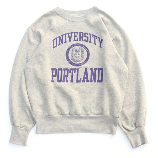 ヴィンテージ カレッジ スウェット【Unknown Brand】【1980's