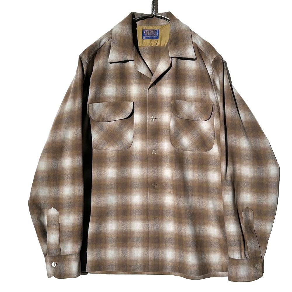 ペンドルトン【PENDLETON】ヴィンテージ オンブレチェック オープン