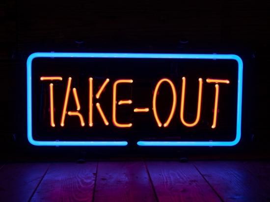 TAKE-OUTネオン ネオンサイン 通販商品ページ
