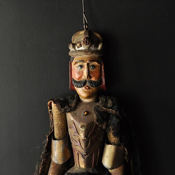 アンティーク 操り人形・5/フランス マリオネット オブジェ【Sibora】