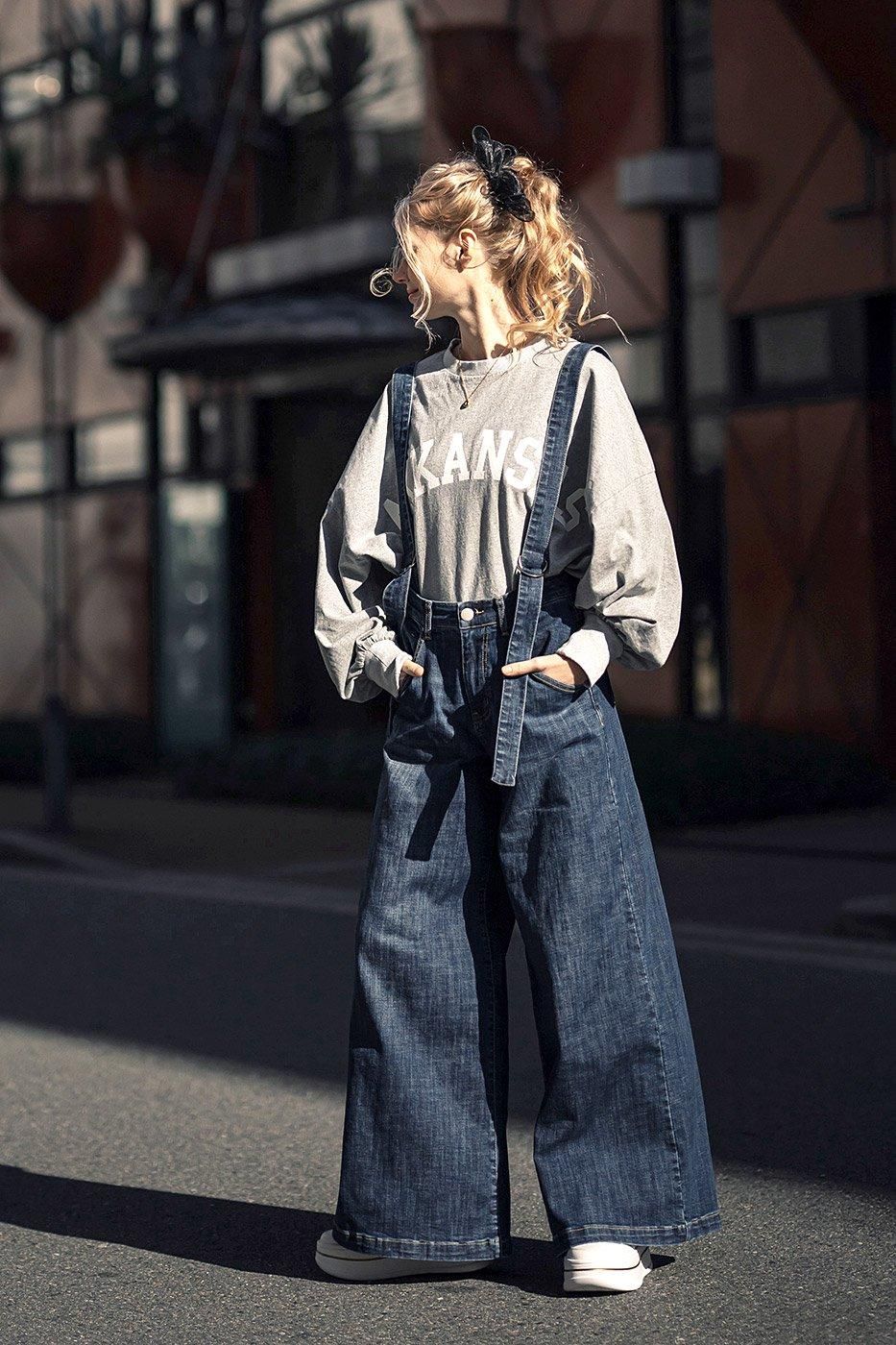 INDIMARK サスペンダー | ワイドデニム WJ181 - インディマーク