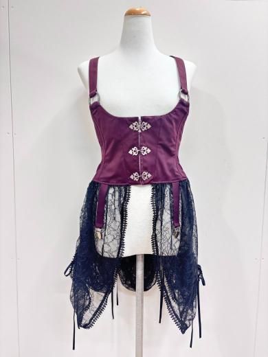 ALICE and the PIRATES ダイヤの迷宮トレーン付きコルセット - BELSEL