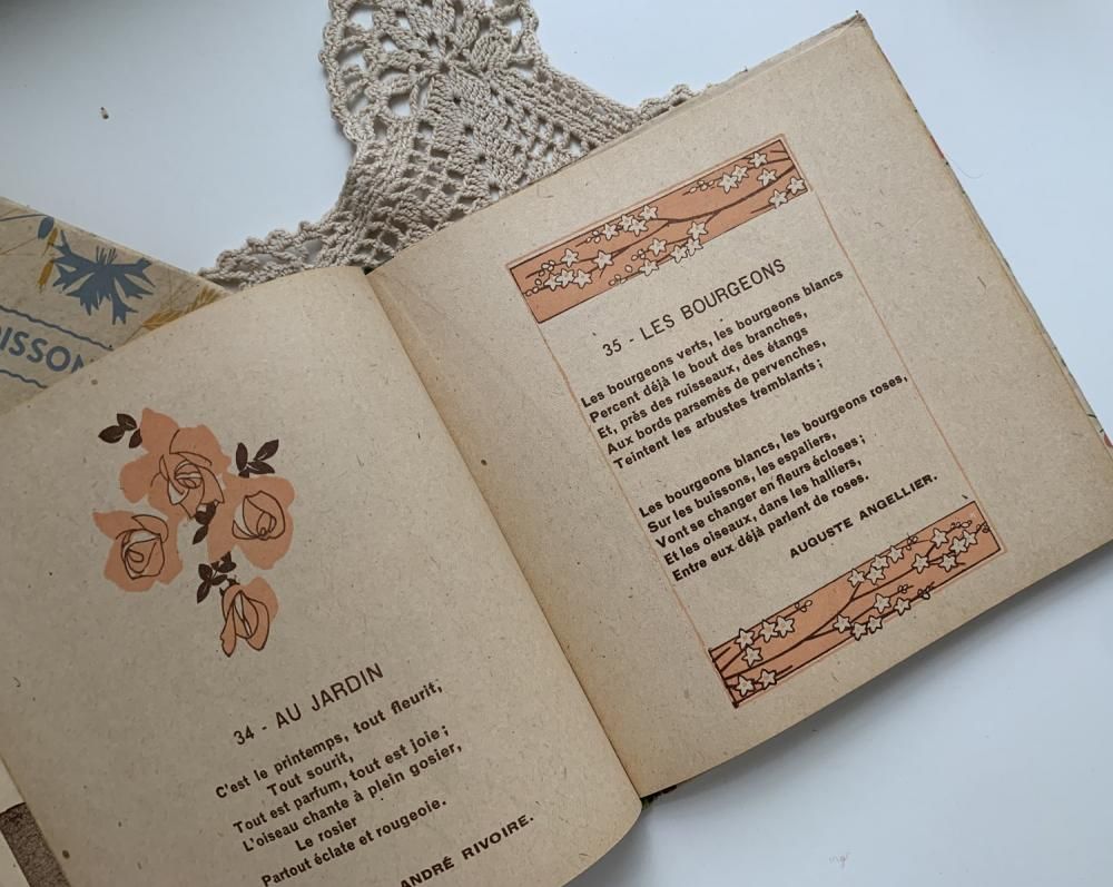 フランス可愛い詩集