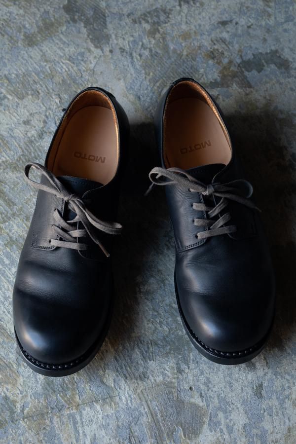 MOTO】プレーントゥオックスフォードシューズ（グイディレザー