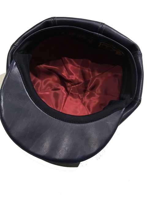 Y'2 LEATHER/ワイツーレザーインディゴホースキャスケットindigo- 夜型