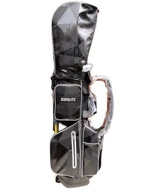 MARK&LONA マーク＆ロナCODE 軽量3WAY スタンドキャディーバッグ black