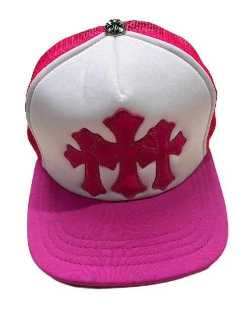 CHROME HEARTSクロムハーツ King Taco トラッカーキャップpink- 夜型