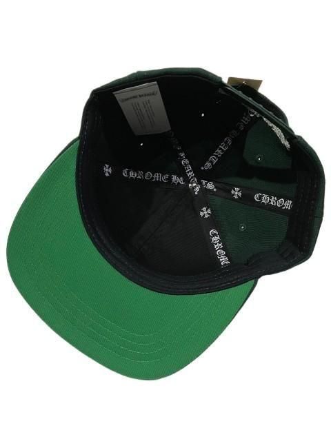 CHROME HEARTSクロムハーツCHベースボールキャップ dark green- 夜型