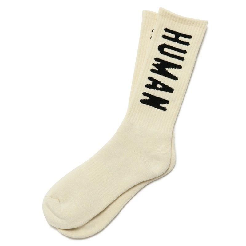 HUMAN MADE (ヒューマンメイド) / HM LOGO SOCKS / OFF WHITE